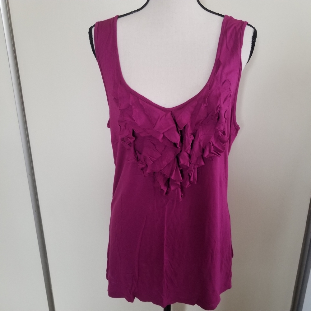 Mossimo Ruffle Rayon Tank
